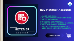 Buy Hetzner Accounts